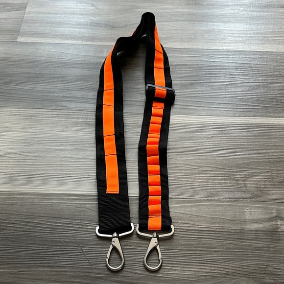 Nerf Other - 3 for $20 ✨ Nerf Adjustable Black and Orange Utility Strap with Metal Clips